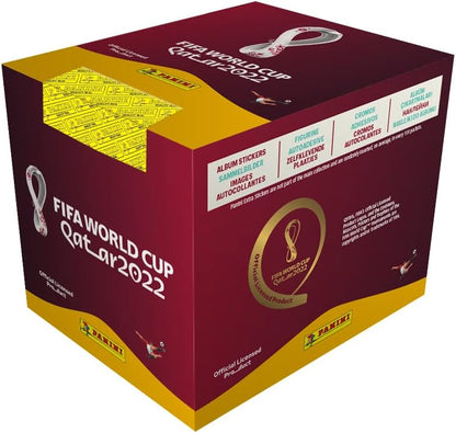Panini Official FIFA World Cup Qatar 2022 Two Sticker Boxes (500 Stickers Total)