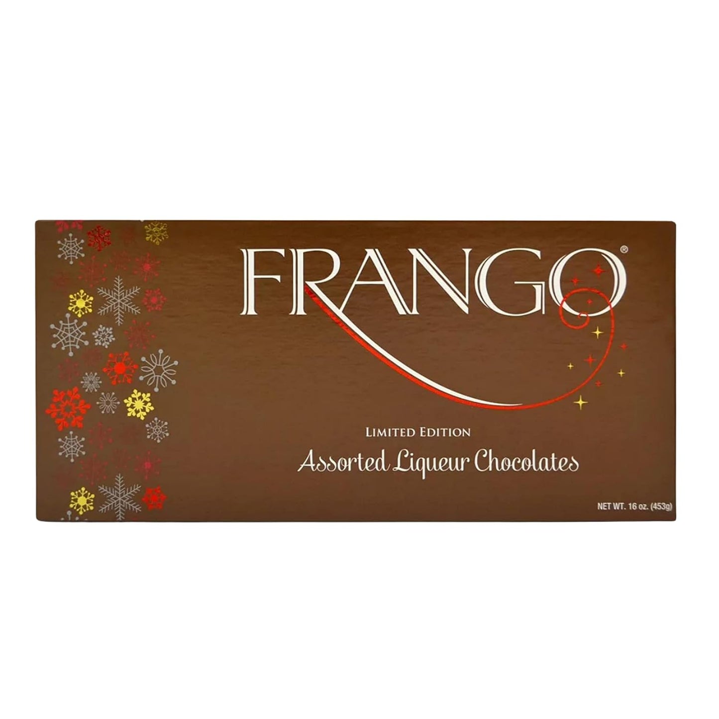 Frango Chocolates, 45-Pc. Assorted Liqueurs Limited Edition Box of Chocolates, 1pounds