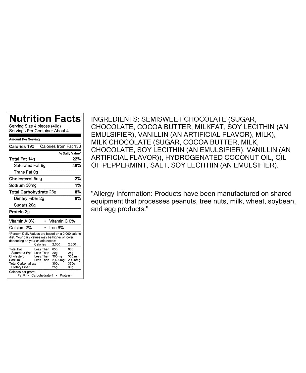 Dark Mint Chocolate (16 oz box (2-Pack))