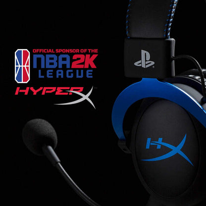 HyperX Cloud - Official PlayStation Licensed Gaming Headset for PS4 and PS5