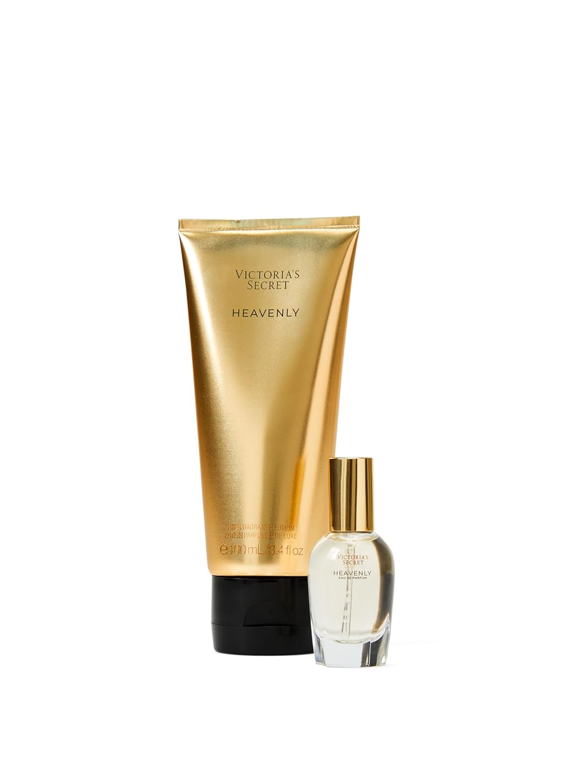 Victoria's Secret Heavenly Mini Fragrance Duo Gift Set: Mini Eau de Parfum & Travel Lotion
