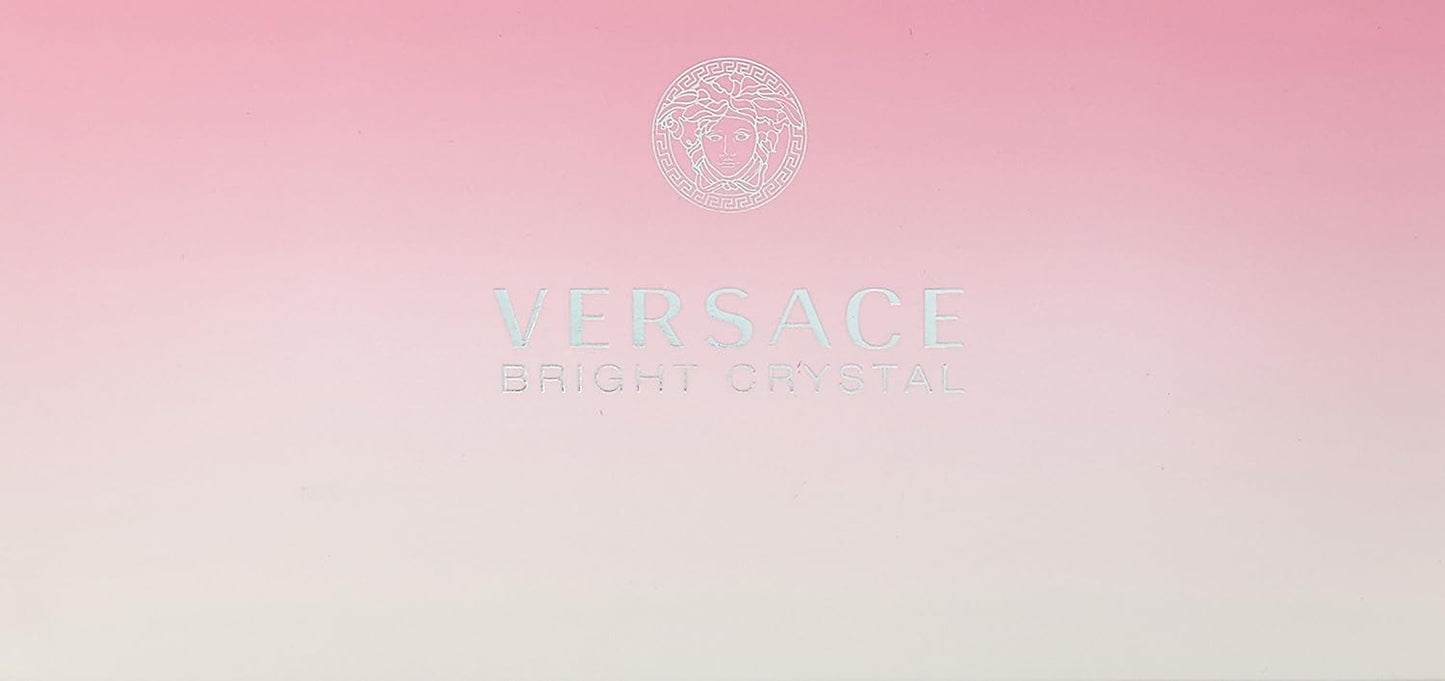 Versace Versace Bright Crystal By Versace for Women - 3 Pc Gift Set 5ml Edt Splash, 2x25ml Shower Gel, Body, 3count