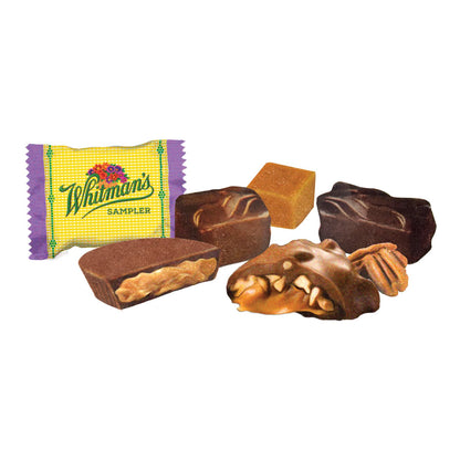 Russell Stover Whitman's Sampler Chocolate Box Assortment Box, An Assortment of Nutty, Chewy, Creamy Crispy Milk Chocolate Covered Candies and Dark Chocolate Covered Candies, 24 Ounce