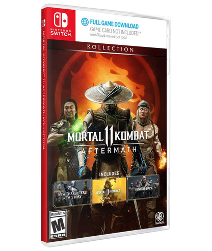 Mortal KOMBAT 11: Aftermath Kollection - Nintendo Switch [Disk not included redeem game with the Code in the Box]