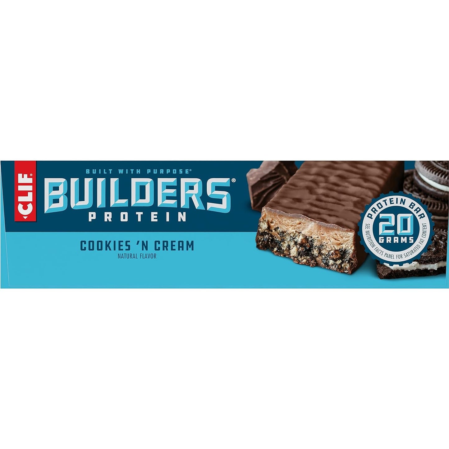 CLIF Builders - Chocolate Peanut Butter Flavor 2.4 oz. (12 Pack)