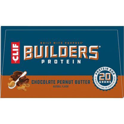 CLIF Builders - Chocolate Peanut Butter Flavor 2.4 oz. (12 Pack)