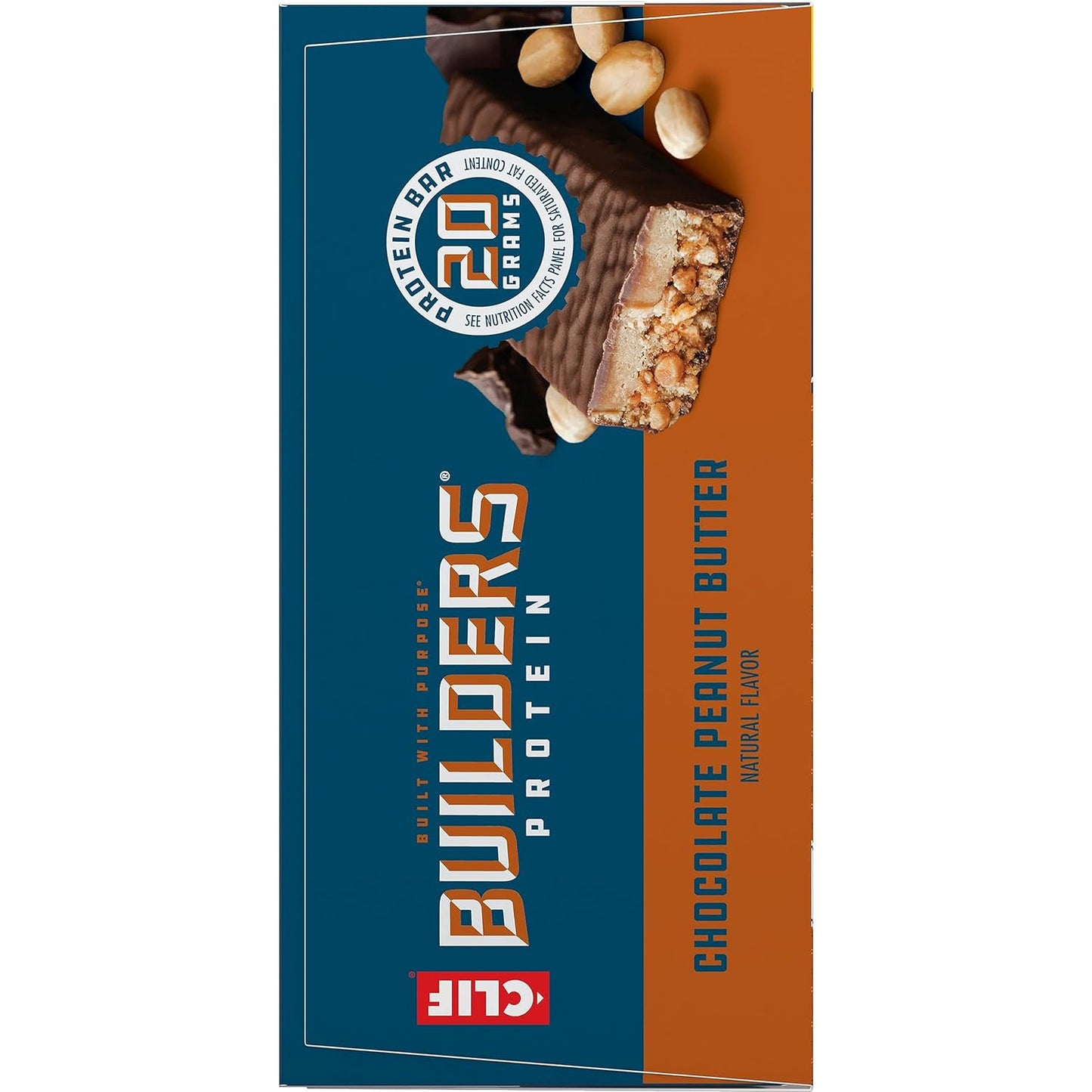 CLIF Builders - Chocolate Peanut Butter Flavor 2.4 oz. (12 Pack)