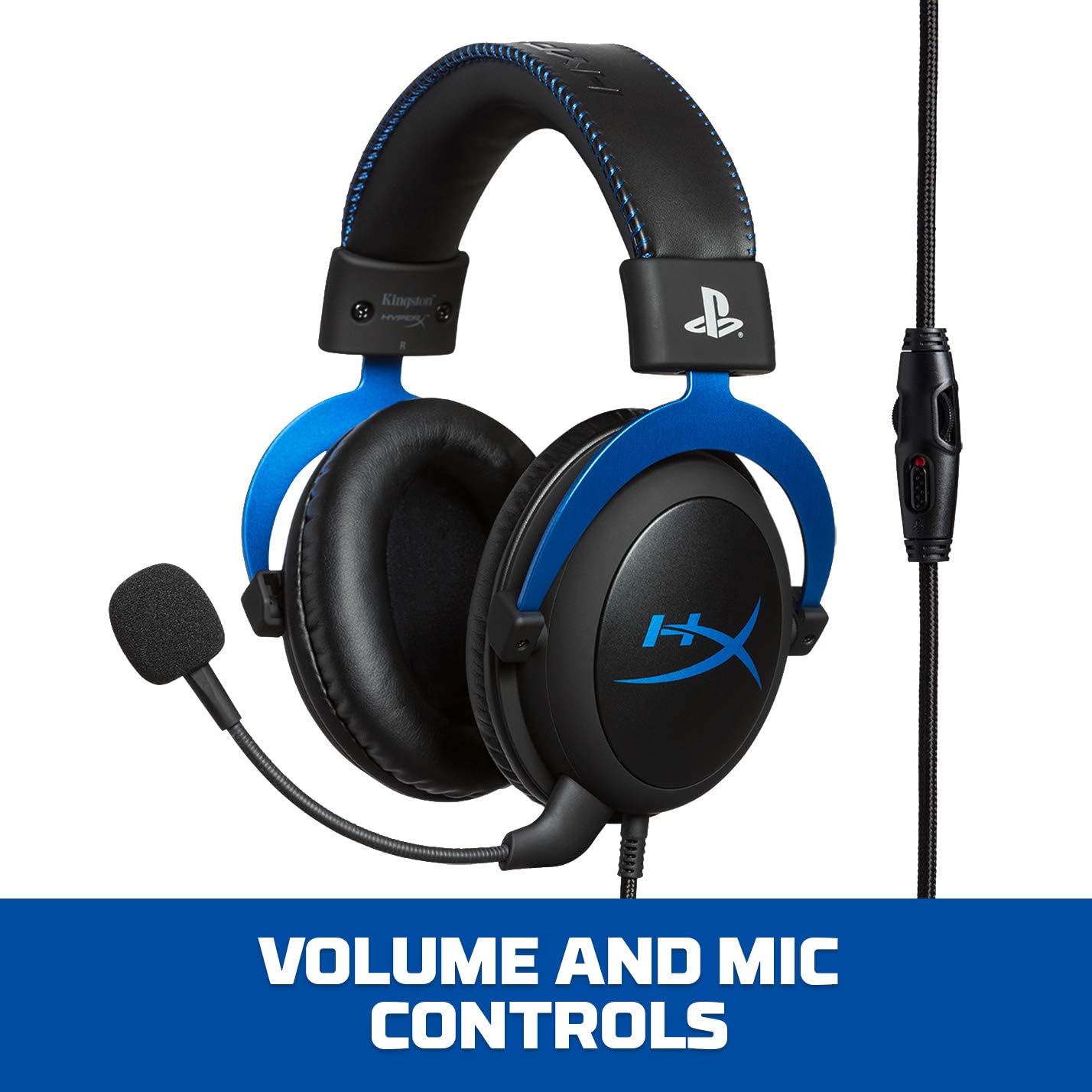 HyperX Cloud - Official PlayStation Licensed Gaming Headset for PS4 and PS5