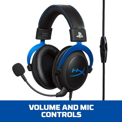 HyperX Cloud - Official PlayStation Licensed Gaming Headset for PS4 and PS5