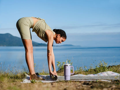 STANLEY 40oz Adventure Quencher Reusable Insulated Stainless Steel Tumbler (Orchid)