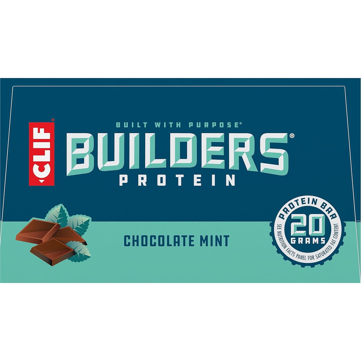 CLIF Builders - Chocolate Peanut Butter Flavor 2.4 oz. (12 Pack)
