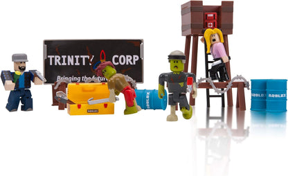 Roblox Action Collection - Zombie Attack Playset [Includes Exclusive Virtual Item]