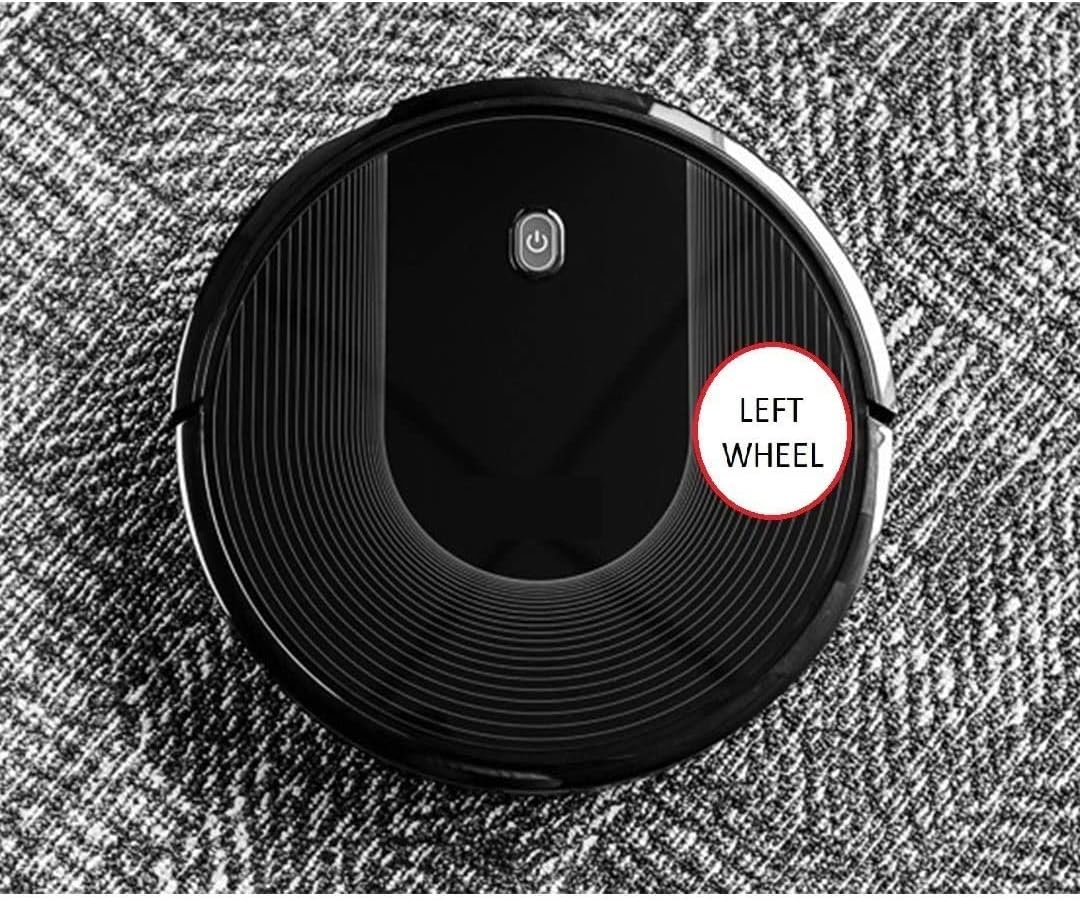 Left Wheel for eufy RoboVac 11S, 11S PlUS, 11S MAX, 12, 15C, 15C MAX, 15T, 25C, 30, 30C, 30C MAX, 35C, G10 Hybrid, G30, G30 Edge, G30 Hybrid, G30 Verge, R500, R450