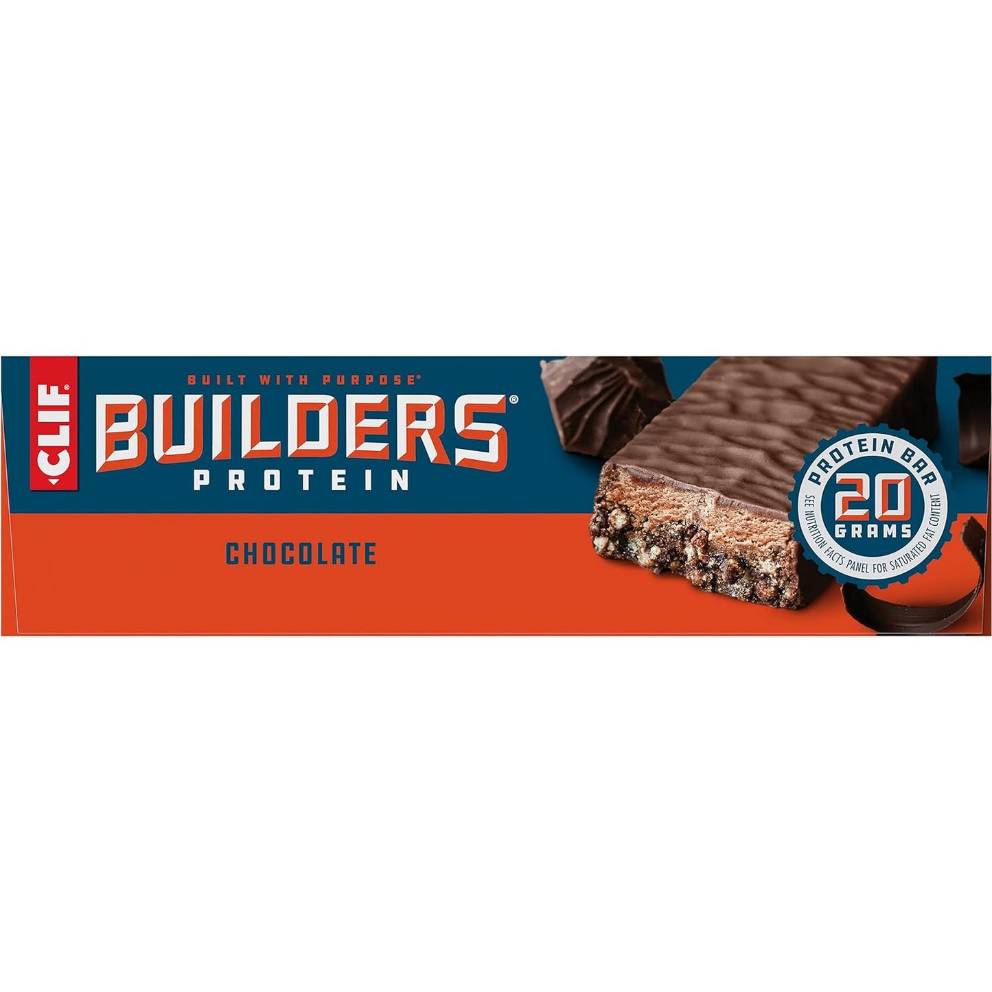 CLIF Builders - Chocolate Peanut Butter Flavor 2.4 oz. (12 Pack)