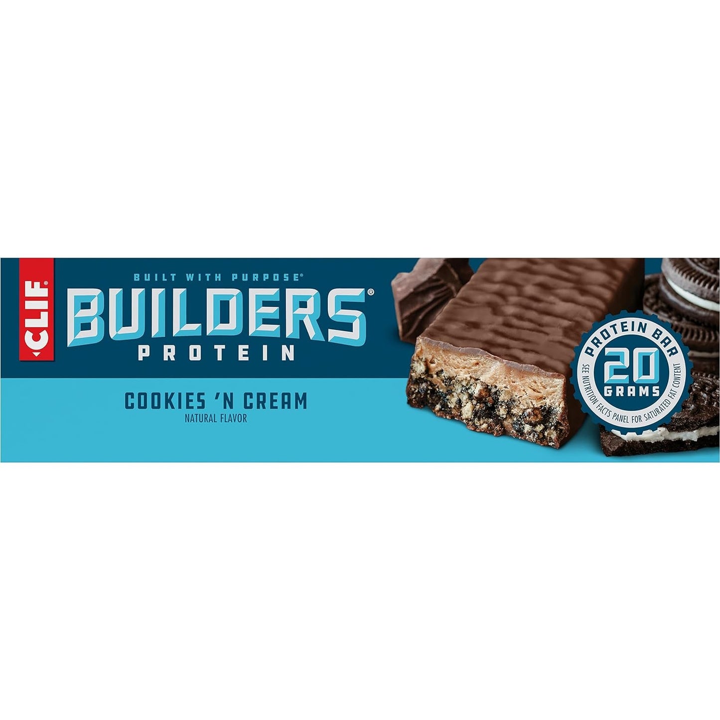 CLIF Builders - Chocolate Peanut Butter Flavor 2.4 oz. (12 Pack)