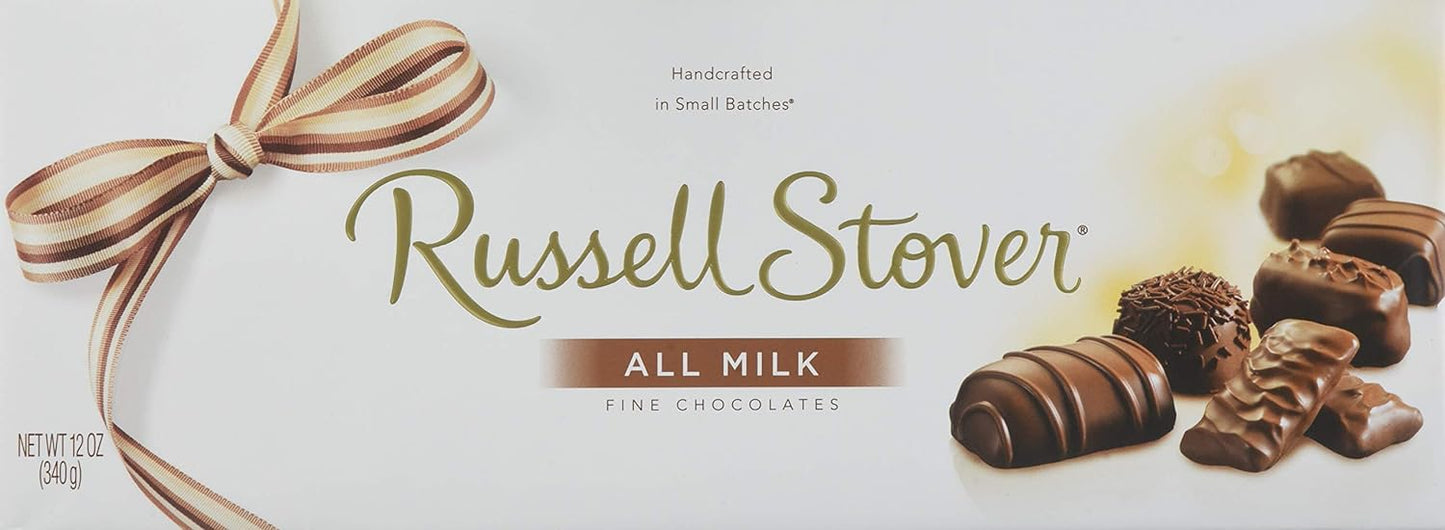 Russell Stover Milk Chocolate Assortment, 16 oz. Box