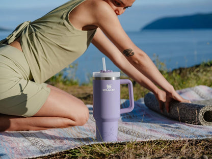STANLEY 40oz Adventure Quencher Reusable Insulated Stainless Steel Tumbler (Orchid)