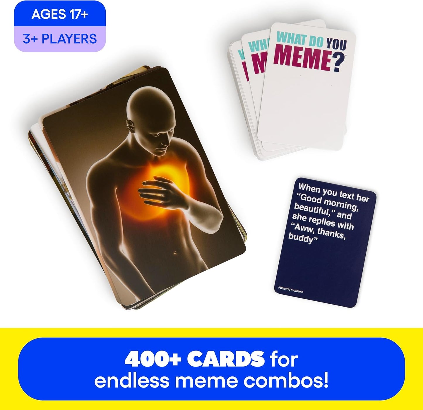 WHAT DO YOU MEME? Core Game - The Hilarious Adult Party Game for Meme Lovers