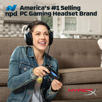 HyperX Cloud - Official PlayStation Licensed Gaming Headset for PS4 and PS5
