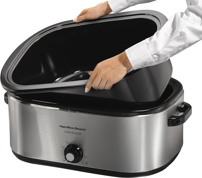 Hamilton Beach 28 Lb Turkey Roaster 22 Quart Oven