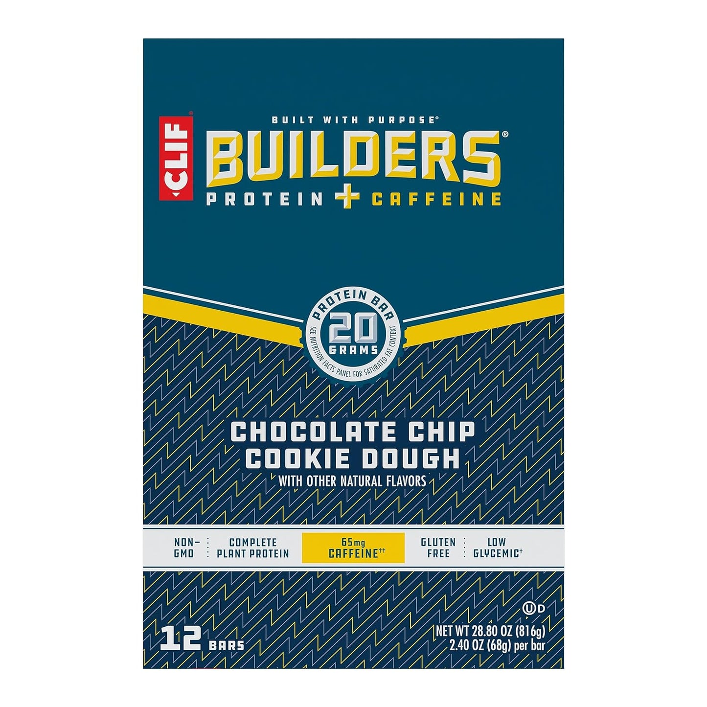 CLIF Builders - Chocolate Peanut Butter Flavor 2.4 oz. (12 Pack)