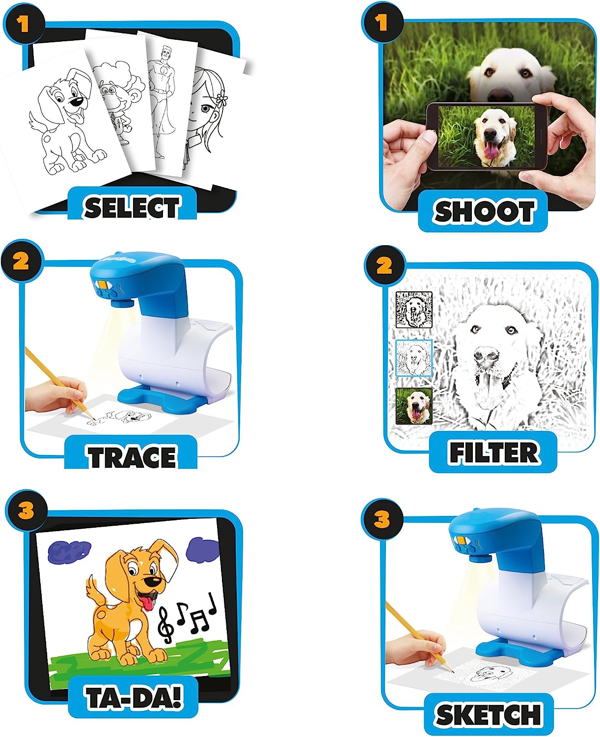 Smart Sketcher Projector