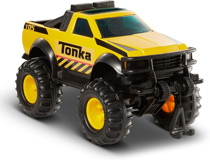 Funrise Tonka Steel 4x4 Pickup Truck Vehicle, Yellow