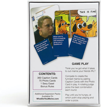 WHAT DO YOU MEME? Core Game - The Hilarious Adult Party Game for Meme Lovers