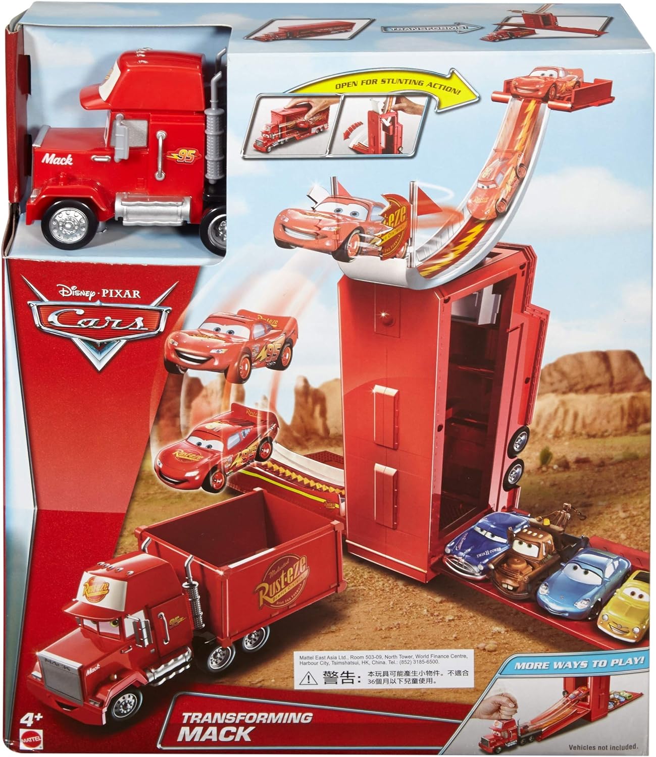 Disney Pixar Cars Transforming Mack Playset