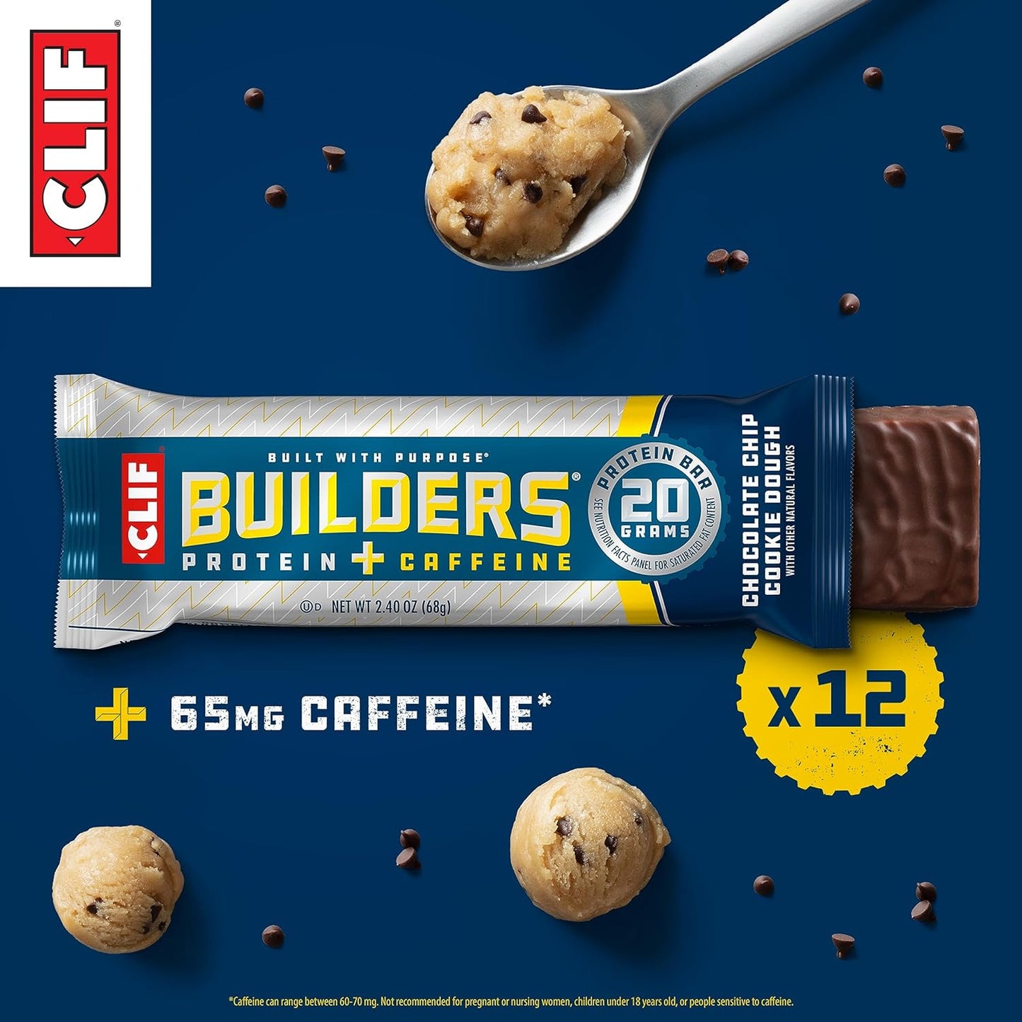 CLIF Builders - Chocolate Peanut Butter Flavor 2.4 oz. (12 Pack)