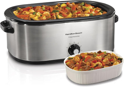 Hamilton Beach 28 Lb Turkey Roaster 22 Quart Oven
