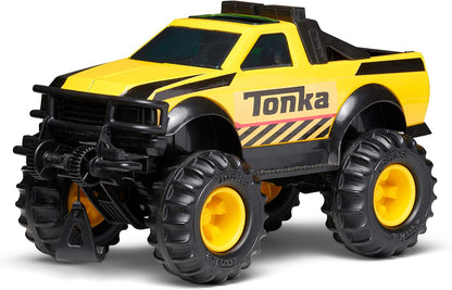 Funrise Tonka Steel 4x4 Pickup Truck Vehicle, Yellow