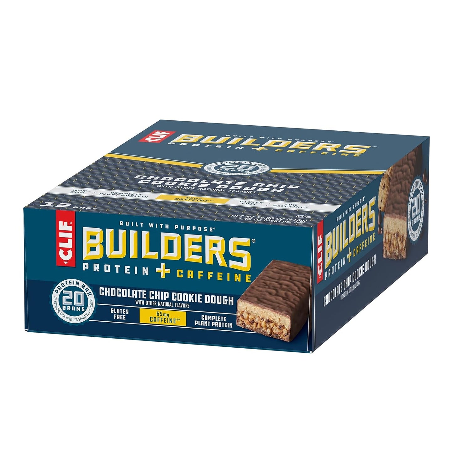 CLIF Builders - Chocolate Peanut Butter Flavor 2.4 oz. (12 Pack)