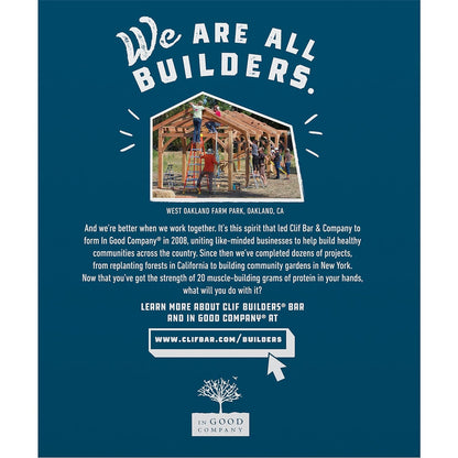 CLIF Builders - Chocolate Peanut Butter Flavor 2.4 oz. (12 Pack)