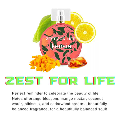 kensie Zest for Life 4 Piece Gift Set EDP, 3.4 fl. oz.