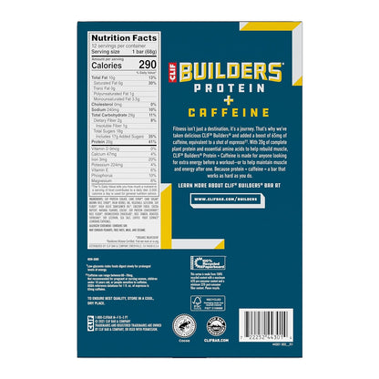 CLIF Builders - Chocolate Peanut Butter Flavor 2.4 oz. (12 Pack)