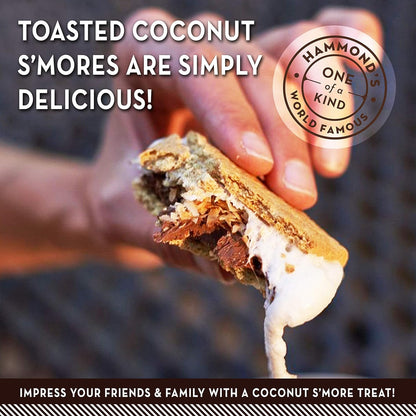 Hammond’s Candies Gourmet Marshmallows – Strawberry Creme | Great for Snacking, Hot Chocolate, S’mores, Baking | Gluten-Free, Kosher, Handcrafted in the USA | 2 Pack