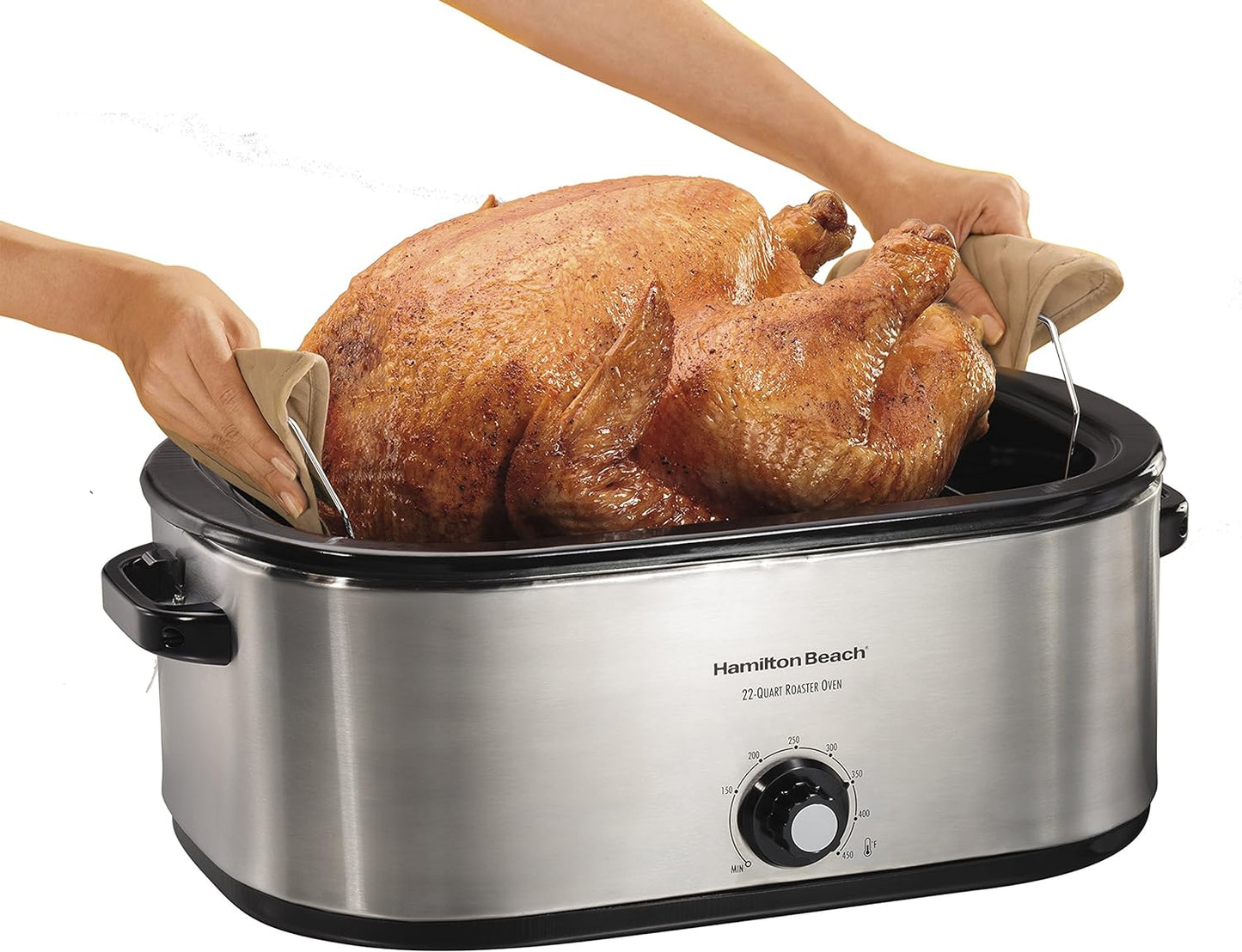 Hamilton Beach 28 Lb Turkey Roaster 22 Quart Oven