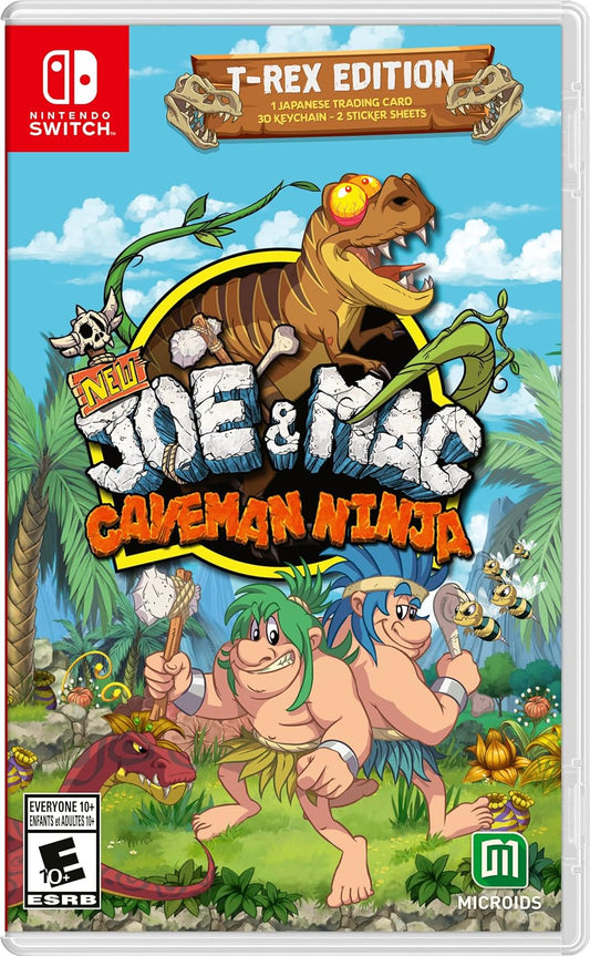 New Joe and Mac: Caveman Ninja - T-Rex Edition (NSW)