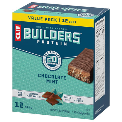 CLIF Builders - Chocolate Peanut Butter Flavor 2.4 oz. (12 Pack)