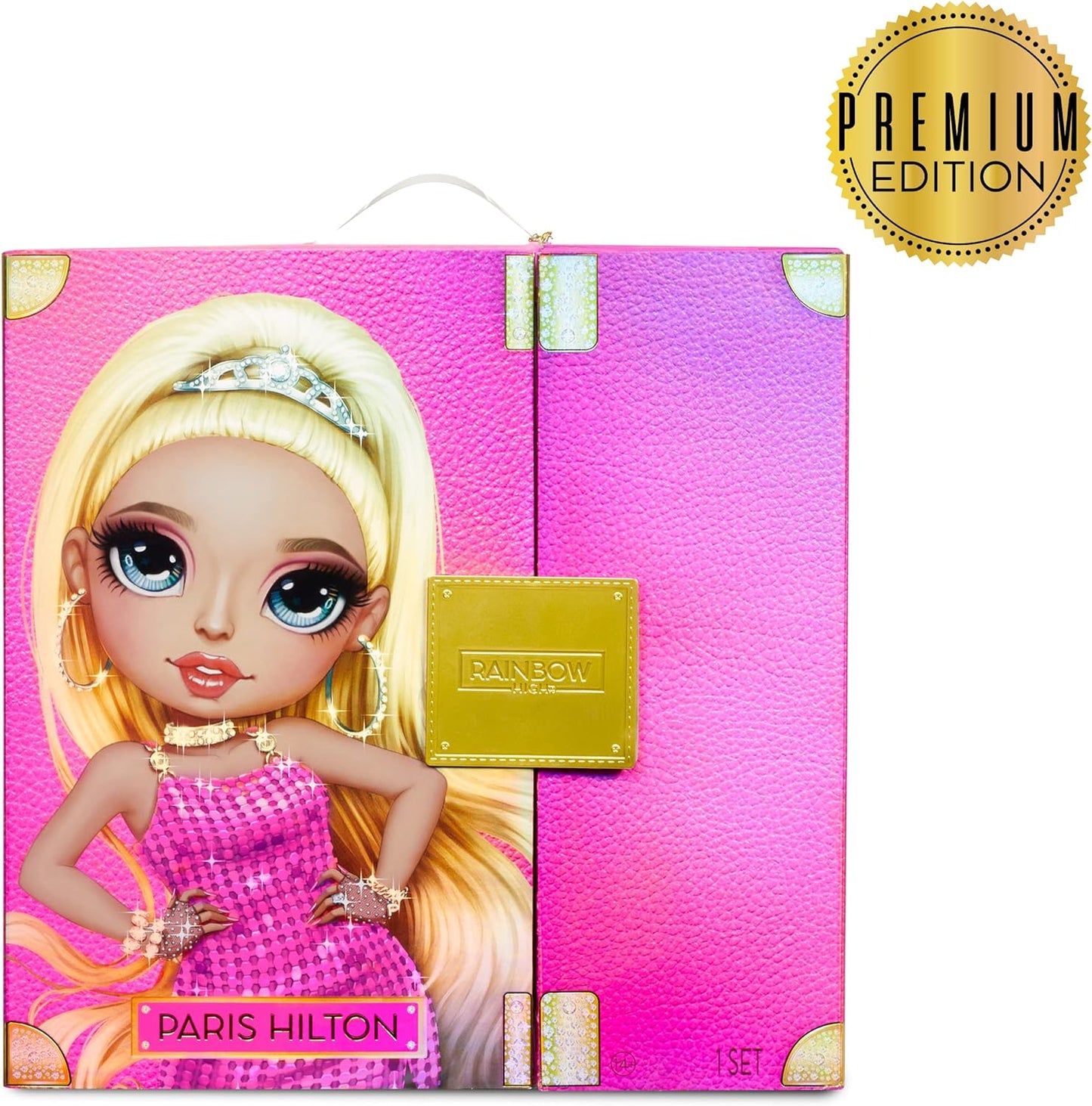Rainbow High Premium Edition- Paris Hilton Collector Doll- 11 inch, 2022 Fashion Doll with Blond Hair, 2 Gorgeous Outfits to Mix & Match and Premium Doll Accessories. Great Gift and Collectors!