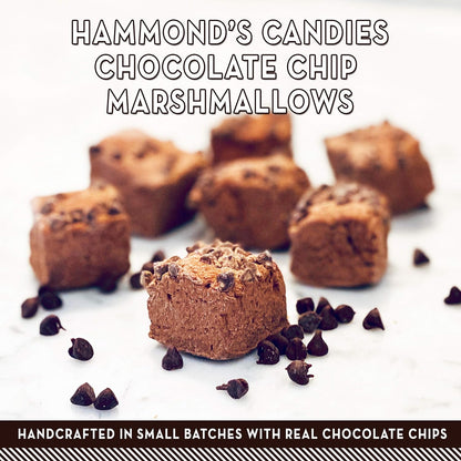 Hammond’s Candies Gourmet Marshmallows – Strawberry Creme | Great for Snacking, Hot Chocolate, S’mores, Baking | Gluten-Free, Kosher, Handcrafted in the USA | 2 Pack
