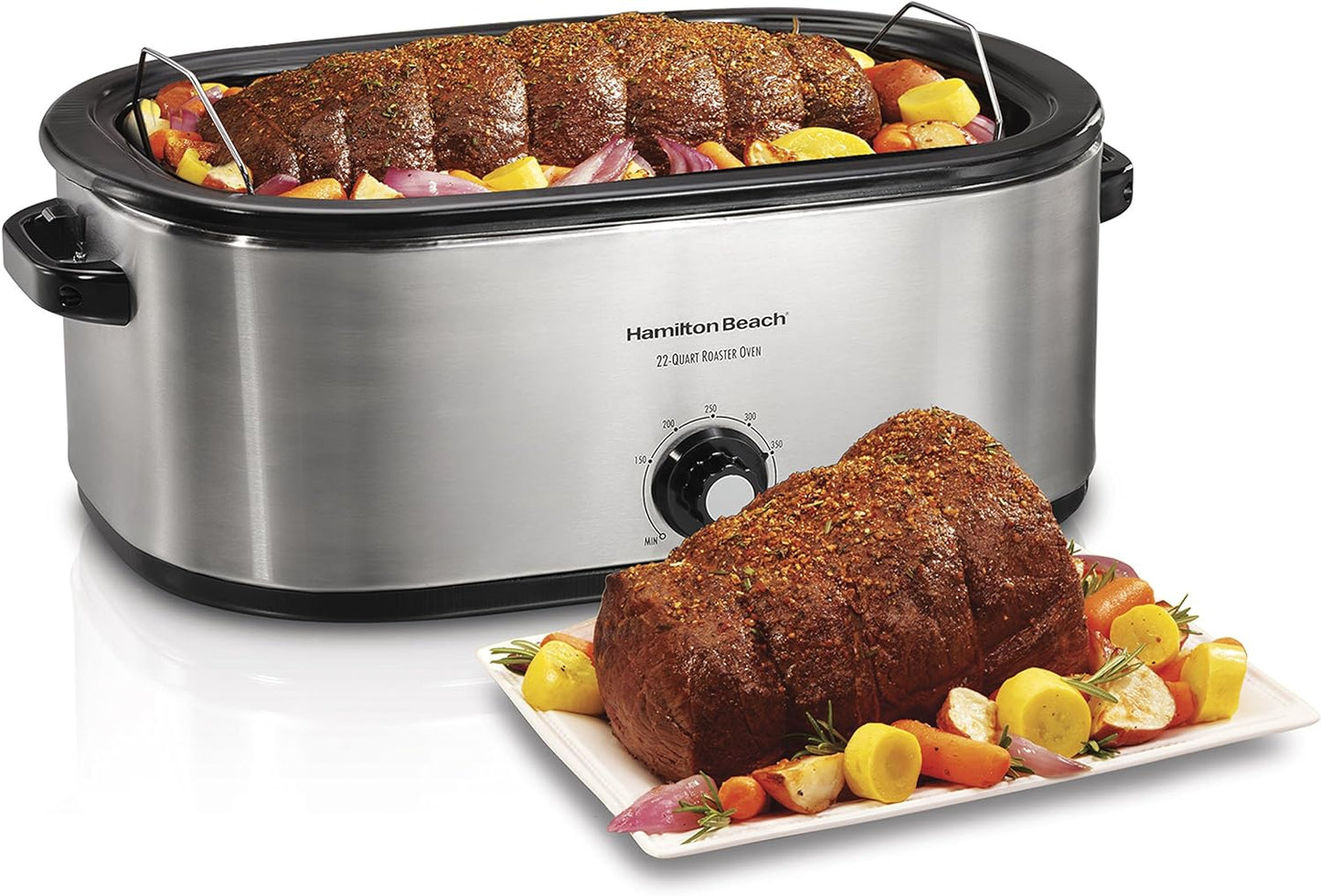 Hamilton Beach 28 Lb Turkey Roaster 22 Quart Oven